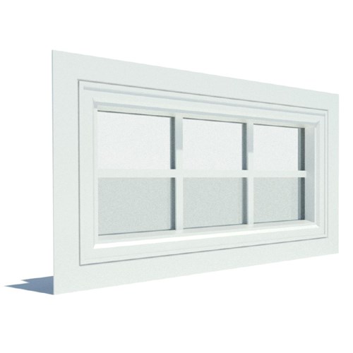 View 250 Series Awning Window, Fixed Unit, Flush Flange