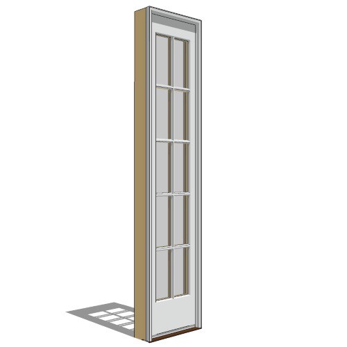View Pella Reserve, Clad, Wood, Out-Swing Door, French-Single, Sidelight Units