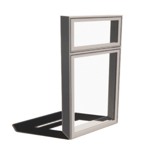 View Impervia Series, Casement Window, Vent Unit with Transom