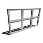 View Reserve Series Traditional, Awning Window, Vent Unit, Multi-Wide (2-4) with Transom