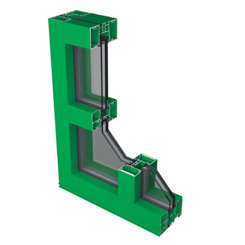 CAD Drawings BIM Models Tubelite Inc. ForceFront Storm™ T34000 Thermal Storefront