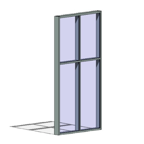 CAD Drawings BIM Models Tubelite Inc. 200 Series Curtainwall Windows