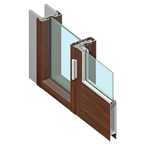 CAD Drawings BIM Models Tubelite Inc. INT67 Interior Flush Glaze Framing