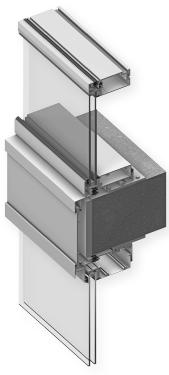CAD Drawings BIM Models Tubelite Inc. 950SG Series Thermal Window Wall