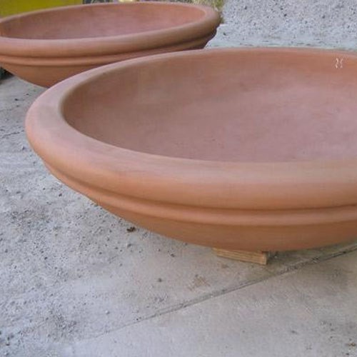View Meron Ribbed Fire Bowl / Water Bowl / Planter  