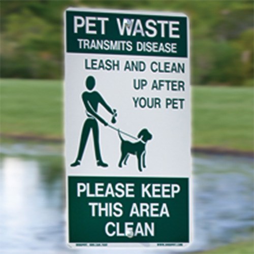 View DOGIPOT® Pet Sign "On Leash"