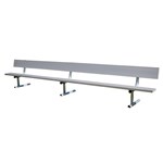 View Portable Bench With Backrest - Galvanized Steel Legs ( BE-PG00600 )
