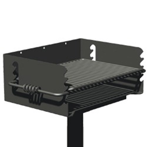 View Charcoal Grills: Multilevel Grill with Tip-Back Grate ( Q-24 )