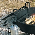 View Campfire Rings: Campfire Cooksite with Angle Spade Anchors ( FA-30 )