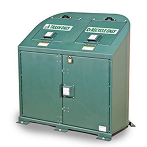 View Bear Resistant Products: Multiple Module Trash & Recycling Receptacles