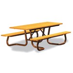 View WXT Series: Universal Access Table w/ Recycled Plastic Top & Seat Planks ( AI-1616 )