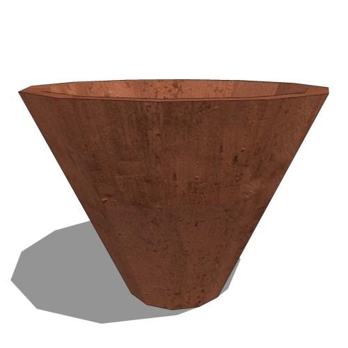 View Faceted Series Planter