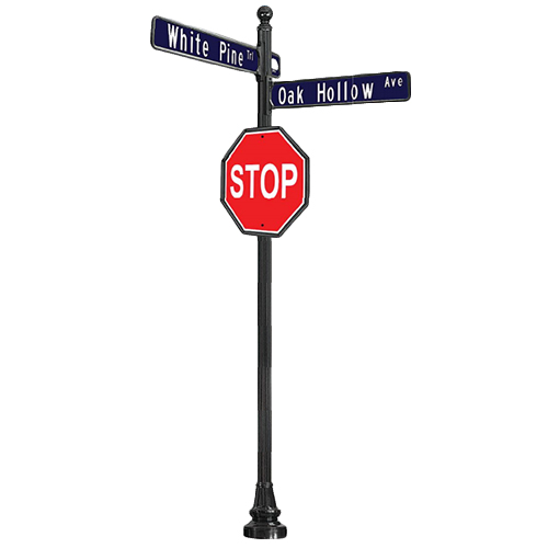 Street Sign & Logo Signs: Selection for 9" x 36", 6" x 36" 9" x 9", 6" x 6"  Signs - CADdetails
