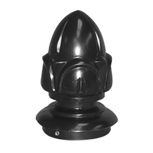 View Finial: Selection  For 4 inch OD Round Poles