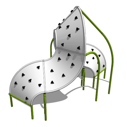 CAD Drawings BIM Models Landscape Structures Inc. Mobius Climber