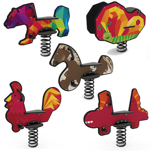 CAD Drawings BIM Models Landscape Structures Inc. DigiRiders™ Animals