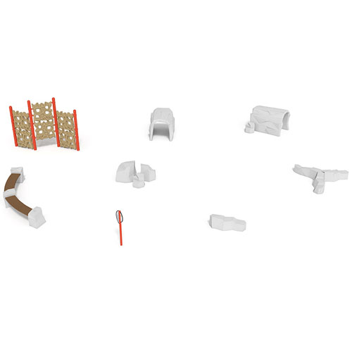 CAD Drawings BIM Models Landscape Structures Inc. Facet™ Forms Innovation Park Design