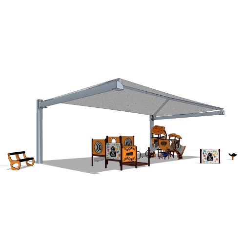 CAD Drawings BIM Models Landscape Structures Inc. Smart Play® + SkyWays