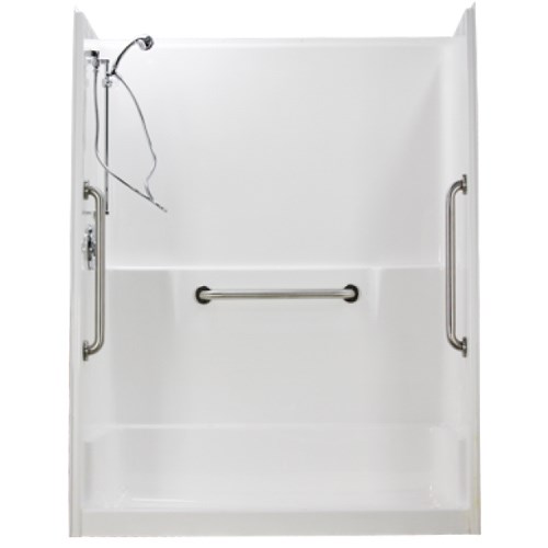View Model MP6035SD - 1 Piece Convertible Shower