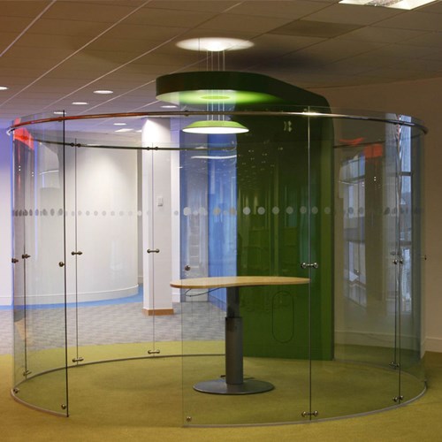 View Freestanding Glass Partition System: Elite™  - Architects Package