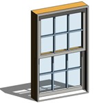 View Mira Premium Series: Aluminum Clad Wood Window Double Hung