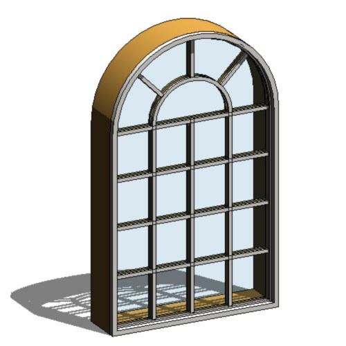 View Mira Premium Series: Aluminum Clad Wood Window True Radius