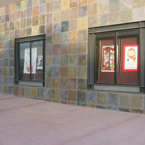 CAD Drawings Tablet & Ticket Display Cases: Outdoor Display Cases