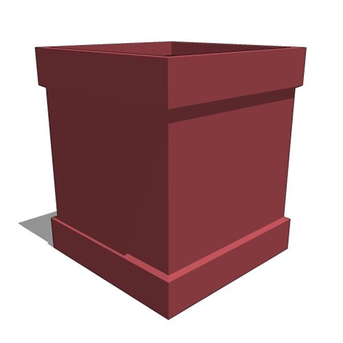 View Knox Square and Tapered Square Fiberglass Planter