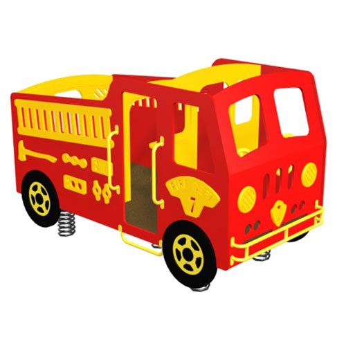 View Fire Truck Spring Rider