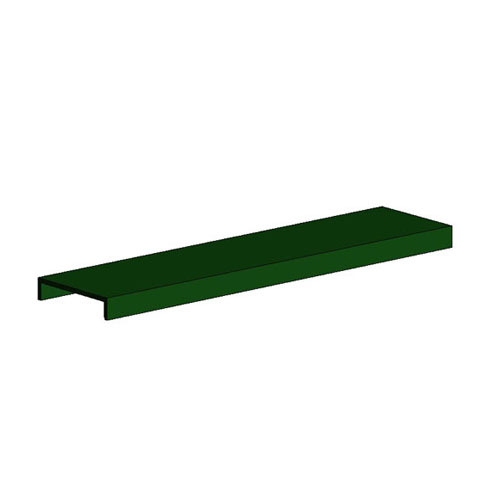 CAD Drawings BIM Models Greenscreen 5105 Steel Edge Trim