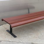 View Promenade Bench - Backless
