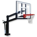 View Adjustable Basketball Goal: HydroShot Poolside