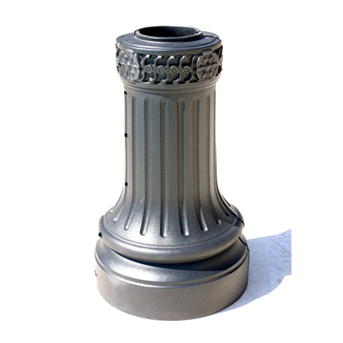 CAD Drawings BIM Models TerraCast® Products Madison Clam Shell Light Base