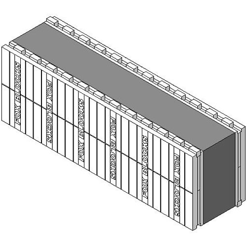 CAD Drawings BIM Models Fox Blocks Straight Block