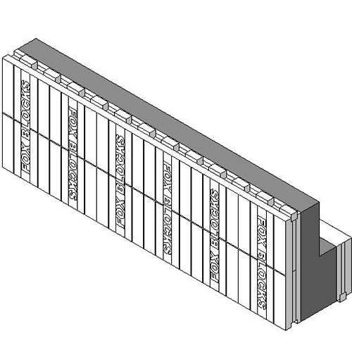 CAD Drawings BIM Models Fox Blocks Curb Straight Block