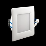 View SGi LED Downlight: 9 Watt Low Profile 4 Inch Square