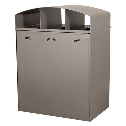 View City 3 Stream Waste/Recycle Receptacle