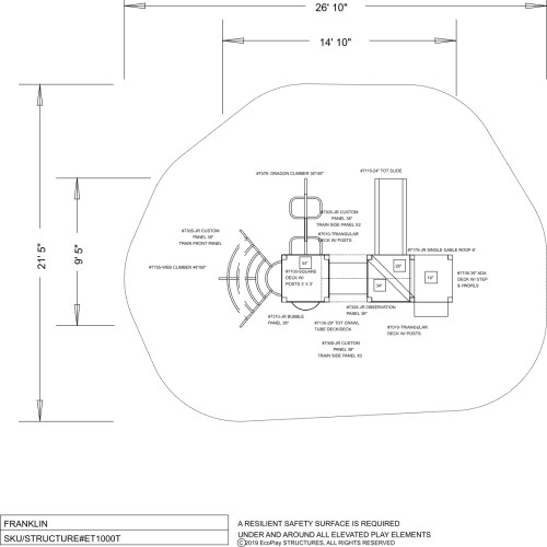 CAD Drawings EcoPlay Structures Franklin