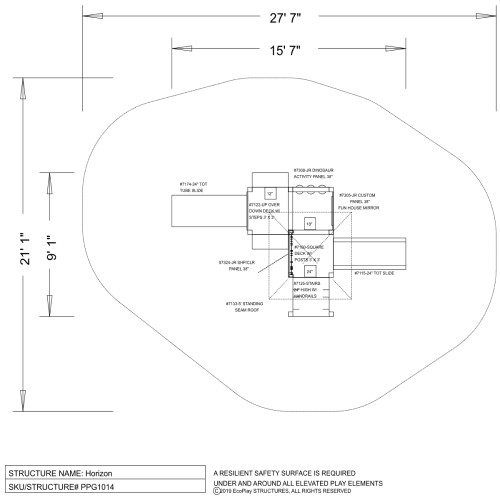 CAD Drawings EcoPlay Structures Horizon