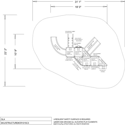 CAD Drawings EcoPlay Structures Ola