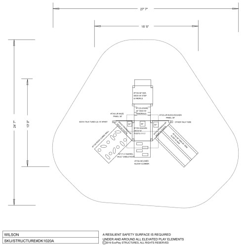 CAD Drawings EcoPlay Structures Wilson
