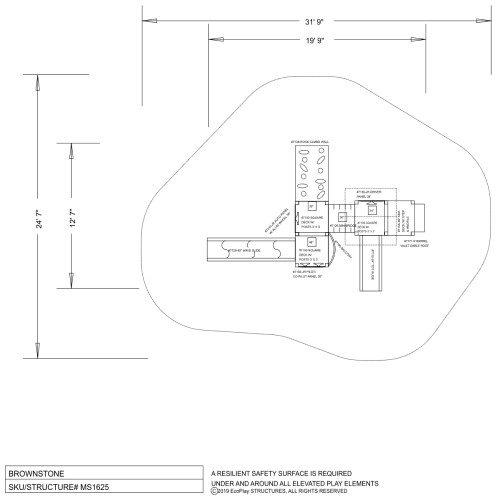 CAD Drawings EcoPlay Structures Brownstone
