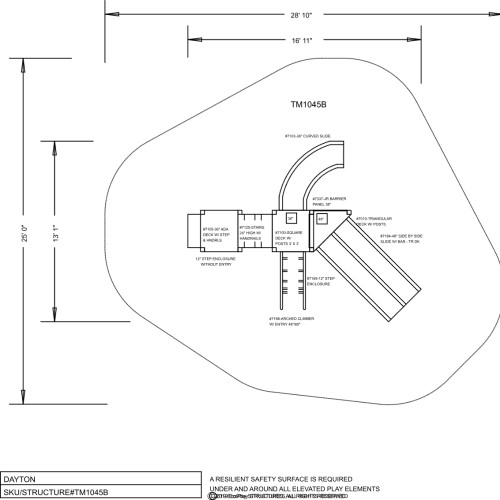 CAD Drawings EcoPlay Structures Dayton