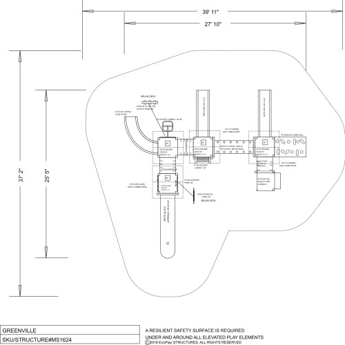 CAD Drawings EcoPlay Structures Greenville