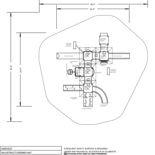 CAD Drawings EcoPlay Structures Harvest