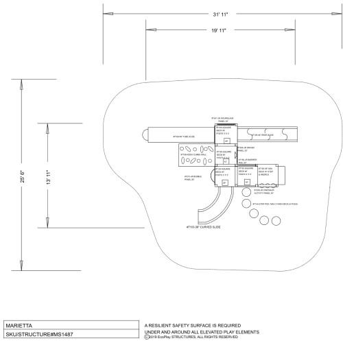 CAD Drawings EcoPlay Structures Marietta