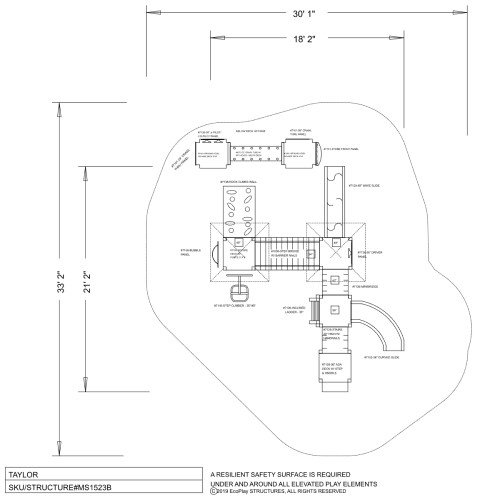 CAD Drawings EcoPlay Structures Taylor