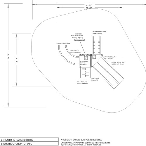 CAD Drawings EcoPlay Structures Bristol