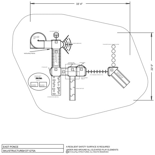 CAD Drawings EcoPlay Structures East Ponce