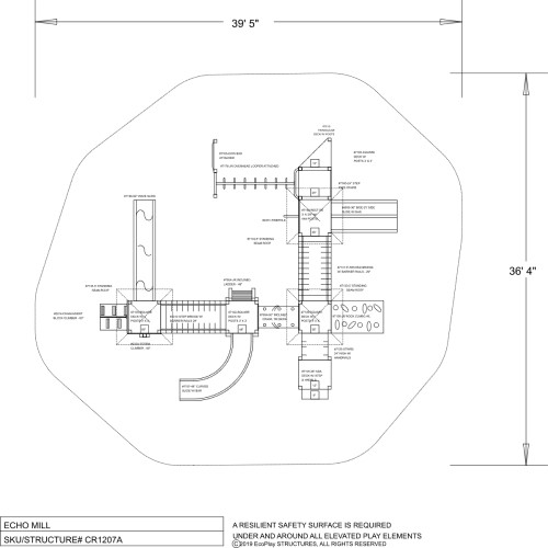 CAD Drawings EcoPlay Structures Echo Mill